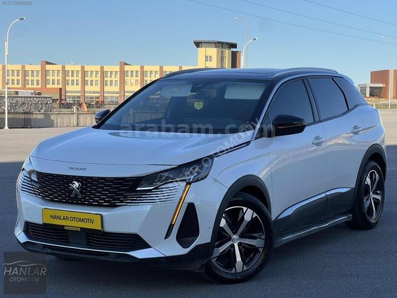 2021 PEUGEOT 3008 ALLURE HATASIZ BOYASIZ TRAMERSİZ 96.000 KM