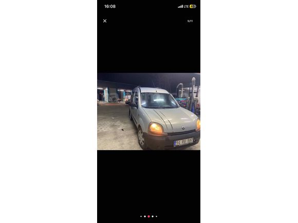 Sahibinden Renault Kangoo 1.9 DTI RXE 2001 Model  230.000 km Gri