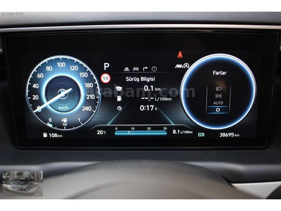 2022_HYUNDAİ_TUSCON_1,6 CRDİ_ELİT PLUS_4X4_38,000KM DE