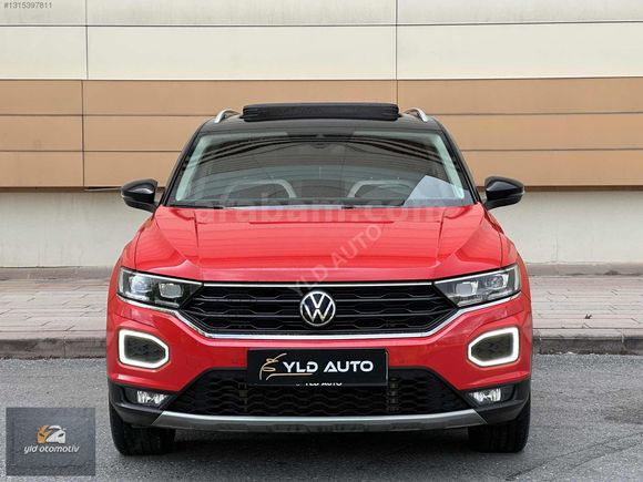 BOYASIZ 70 BİN KM'DE 2021 MODEL T-ROC HIGHLINE ÇİFT RENK CAM TVN