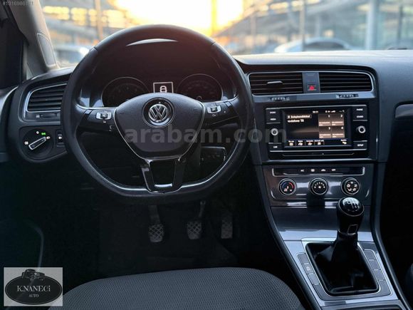 2017 MODEL VW GOLF 7,5/MASRAFSIZ/BAKIMLI EKSİKSİZ