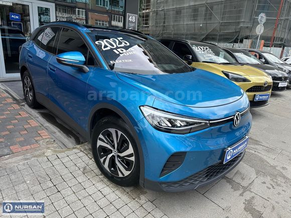 Galeriden Volkswagen ID.4 Pure 2025 Model İstanbul 21.132 km Mavi