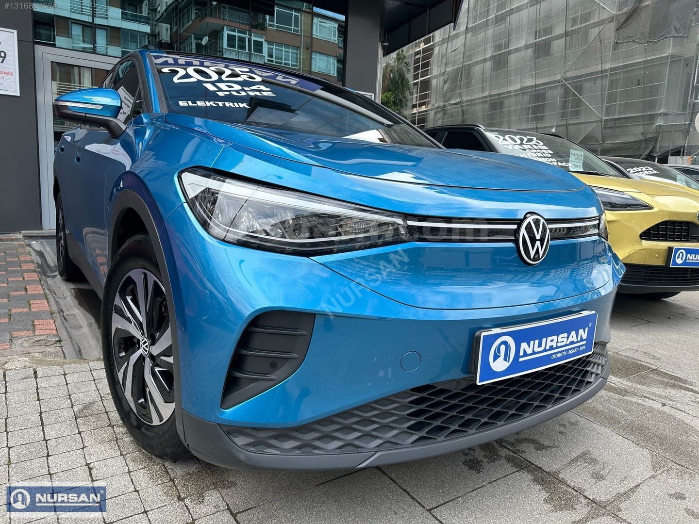 yamuna ウェイカーズ Galeriden Volkswagen ID.4 Pure 2025 Model İstanbul 21.132 km Mavi