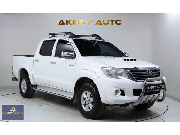 AKBEY'DEN 2014 4x2 HİLUX 2.5 4X2 2BOYA HARİCEN HATSIZ UYGN RAKAM