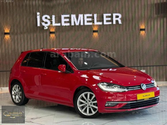 2018 MODEL GOLF 1.6TDI HİGHLİNE HAYLET GENİŞ EKRAN BAKIMLI