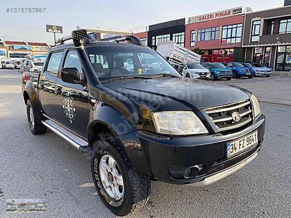 2010 TATA XENON 4-2 ÇİFT KABİN KAMYONET SİYAH 310.km
