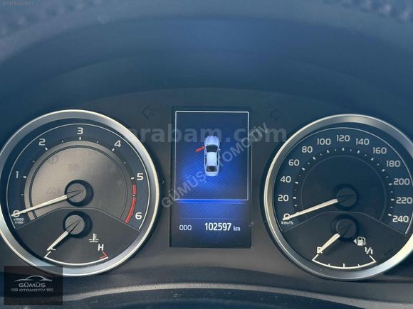 HATASIZ*BOYASIZ*102.000 KM* MAKYAJLI ADVANCE COROLLA