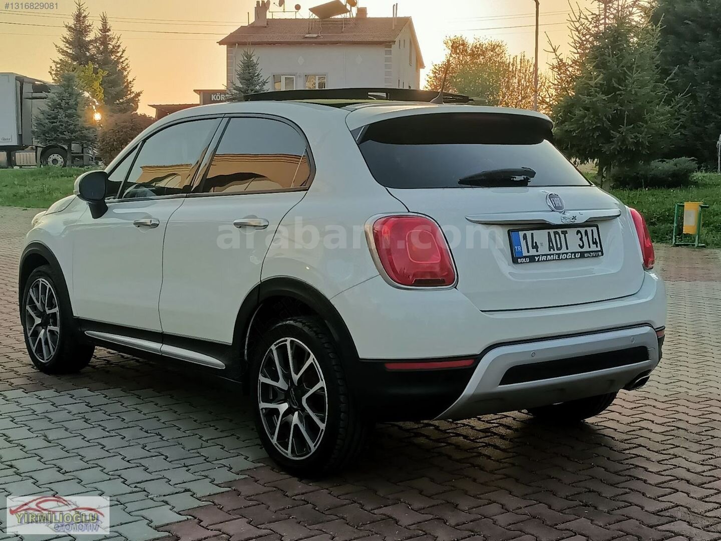 2017 FİAT 500X OTOMOTİK CAM TAVAN 104.000 KM 7