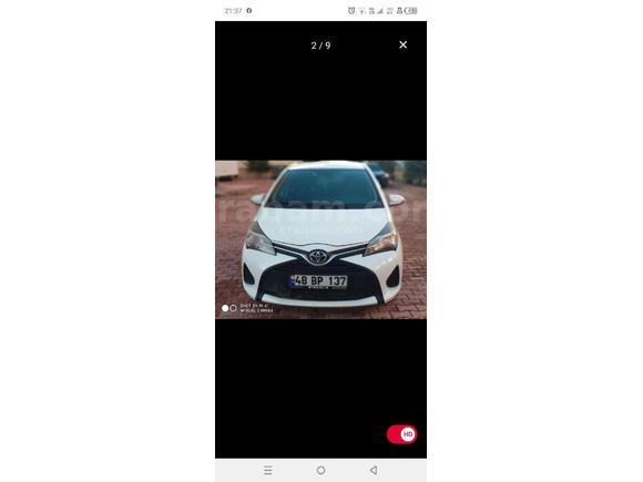Sahibinden Toyota Yaris 1.0 Life 2016 Model Konya