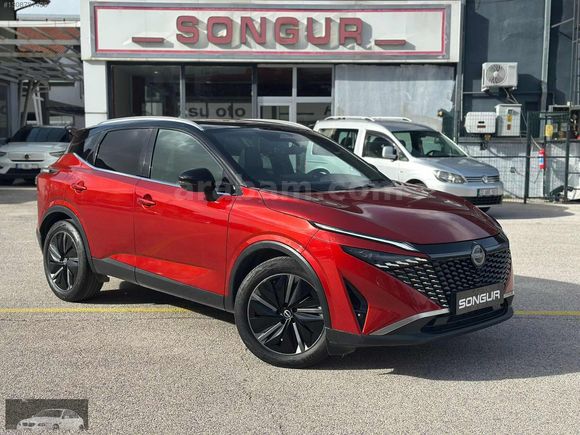 BOYASIZ 2025 NİSSAN QASHQAİ 1.3 DIG-T PLATİNUM CAM TAVAN