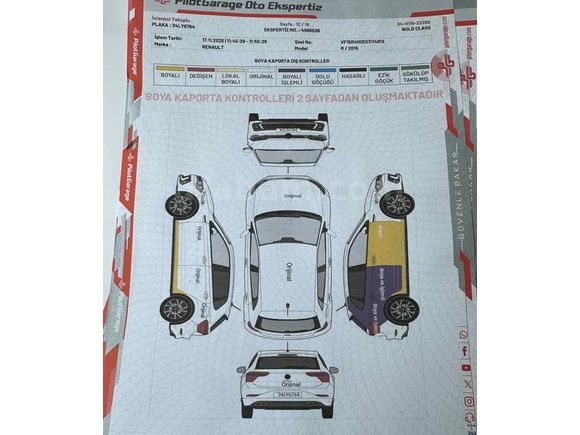 Sahibinden Renault Clio 1.2 Icon 2015 Model 
