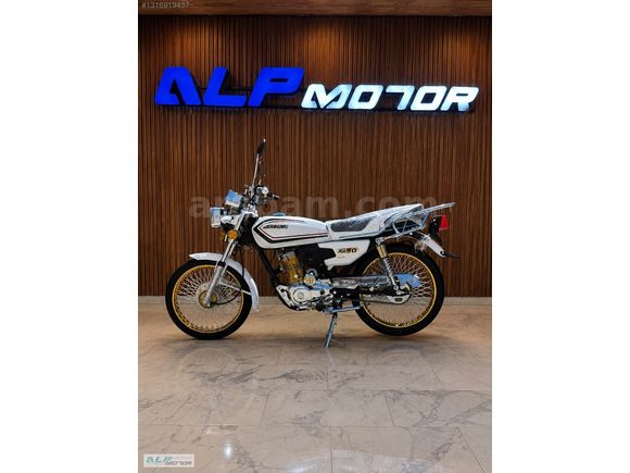 ALP MOTOR'DAN ARORA CG 50 GOLD MODİFİYELİ K.K 9 TAKSİT
