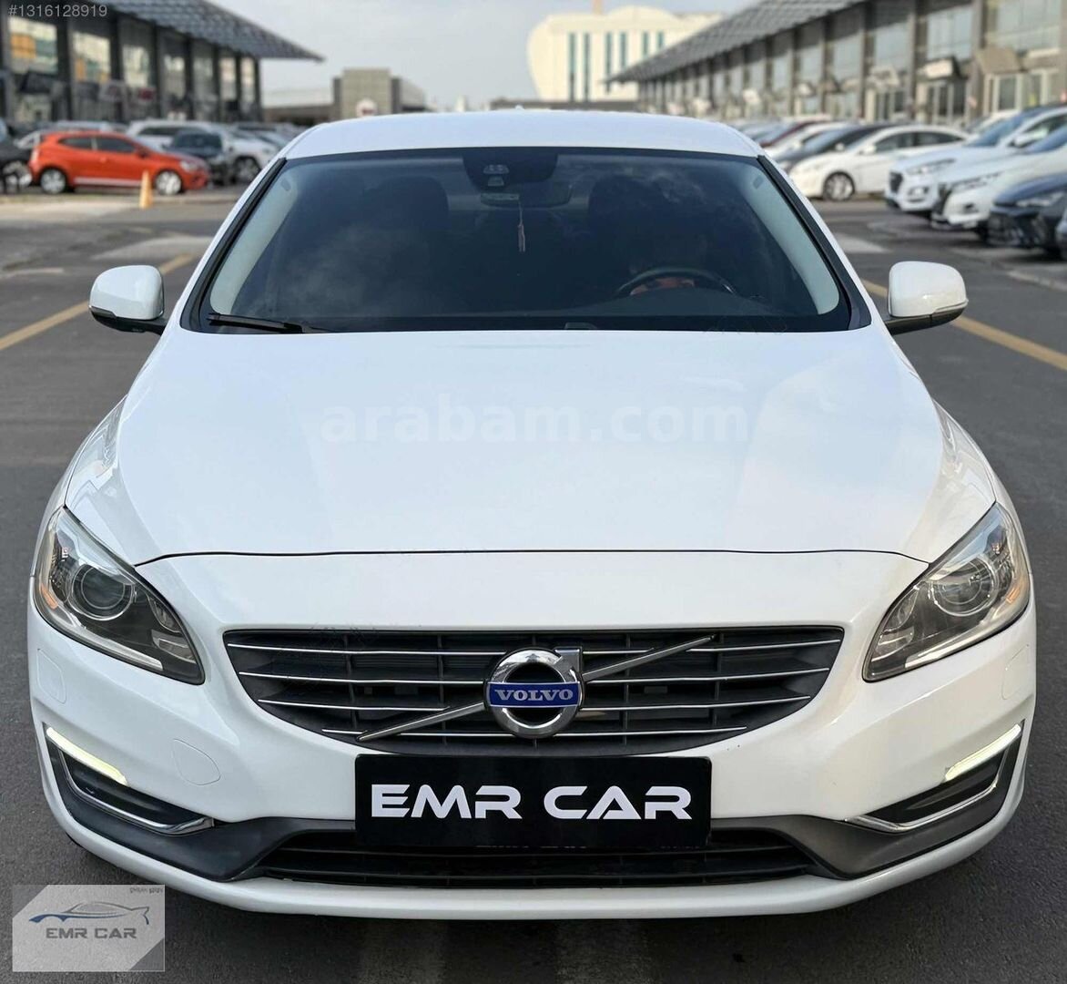 Galeriden Volvo S60 1.6 D Advance 2014 Model Ankara 320.000 km Beyaz 2
