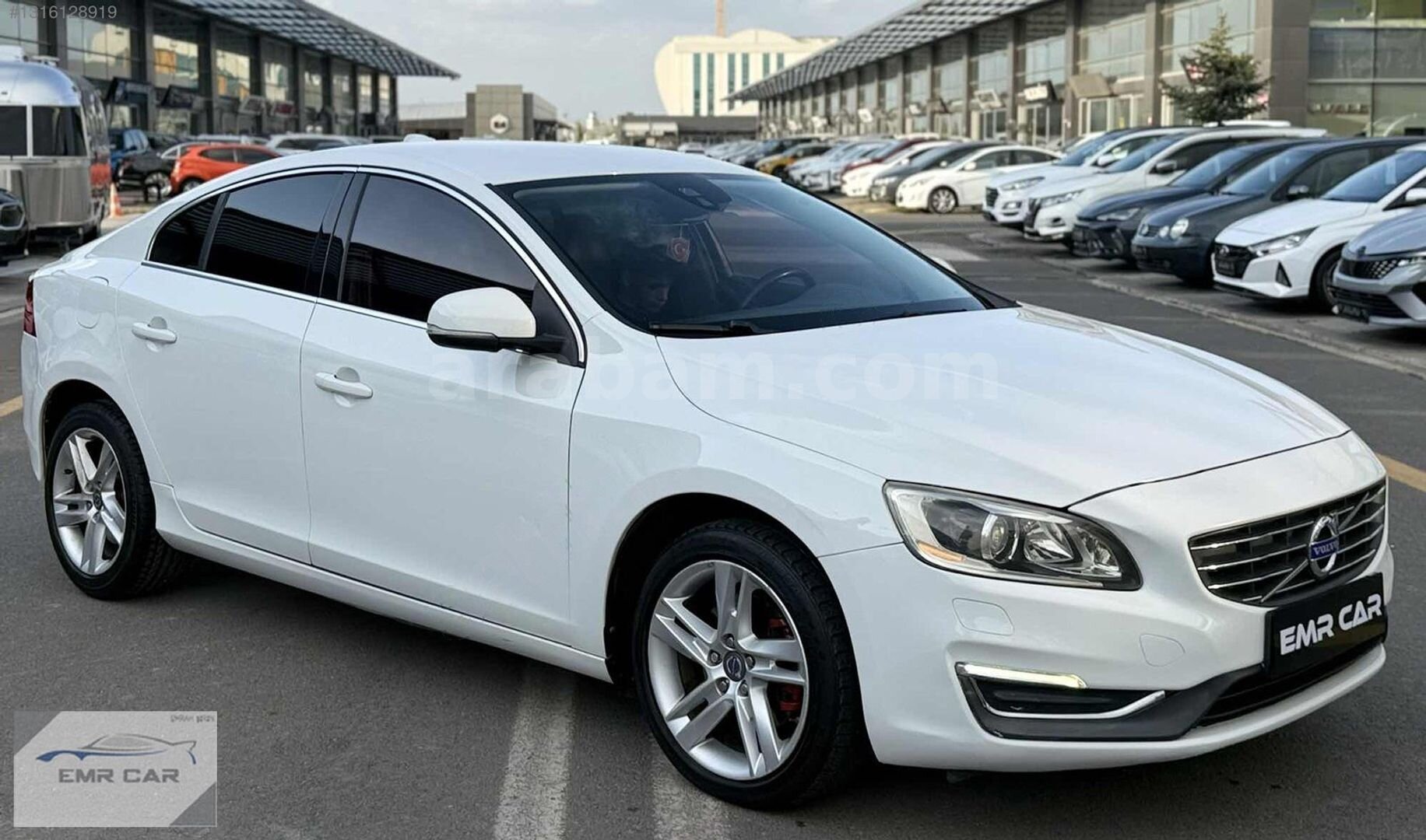 Galeriden Volvo S60 1.6 D Advance 2014 Model Ankara 320.000 km Beyaz 7
