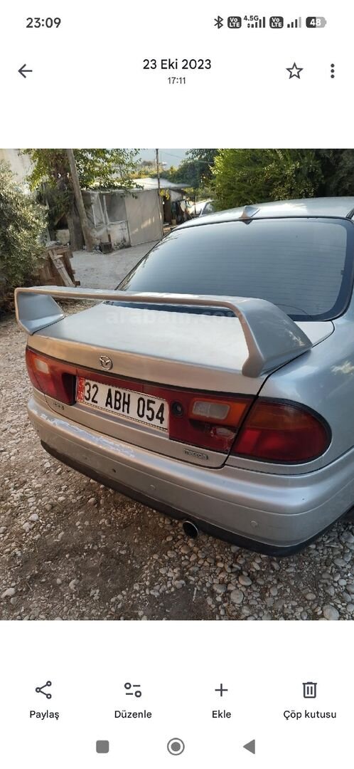 Sahibinden Mazda 323 1.8 Familia 1998 Model Antalya 325.000 km Gri (Gümüş) 5