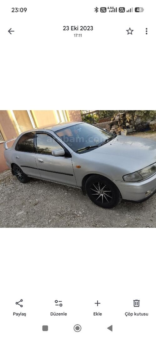 Sahibinden Mazda 323 1.8 Familia 1998 Model Antalya 325.000 km Gri (Gümüş) 7