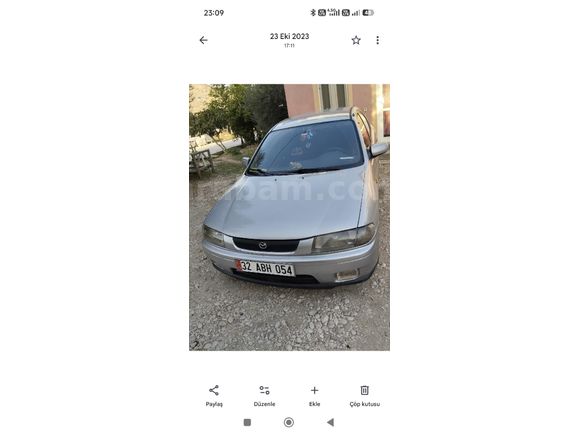 Sahibinden Mazda 323 1.8 Familia 1998 Model  315.000 km Gri (Gümüş)
