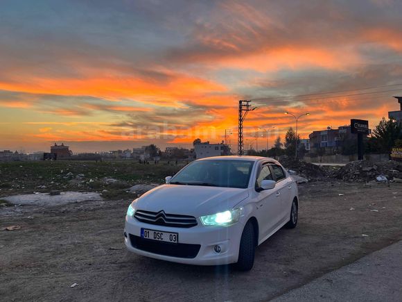 Memurdan Citroen C-Elysée Hasar Kayıtsız FULL Paket