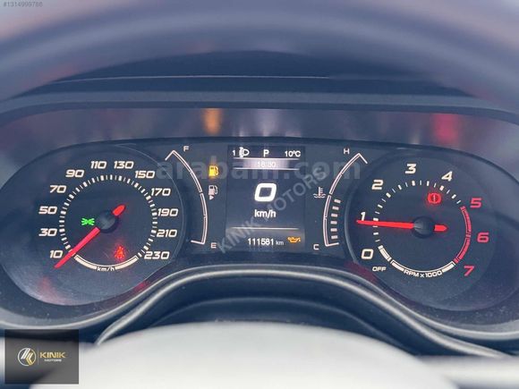 KINIK | DEĞİŞENSİZ 1.6 DİZEL OTOMATİK EGEA 111.000KM KK12TAKSİT