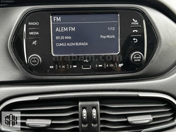 2024 FİAT EGEA 1.6 MULTİJET EASY 130HP 69 BİN DE SERVİS BAKIMLI