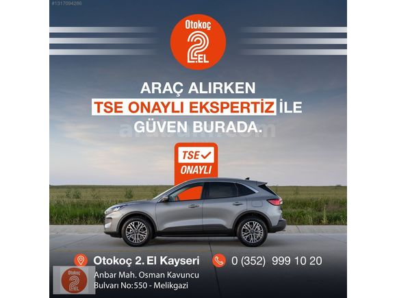 OTOKOÇ KAYSERİ'DEN-EGEA 1.6 MJET 130HP EASY DCT