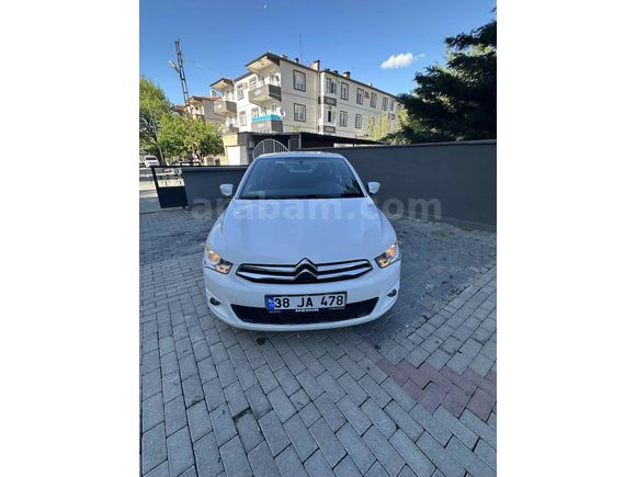 Sahibinden Citroen C-Elysée 1.6 HDi Exclusive 2016 Model Kayseri 72.000 km Beyaz