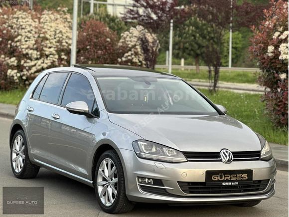 GÜRSES AUTO-VW GOLF-2015-CAM TAVAN-HİGHLİNE-BOYASIZ