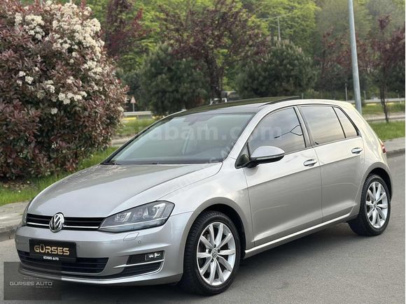 GÜRSES AUTO-VW GOLF-2015-CAM TAVAN-HİGHLİNE-BOYASIZ