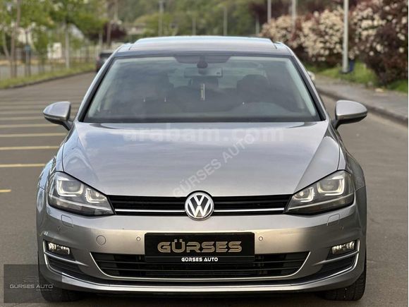 GÜRSES AUTO-VW GOLF-2015-CAM TAVAN-HİGHLİNE-BOYASIZ