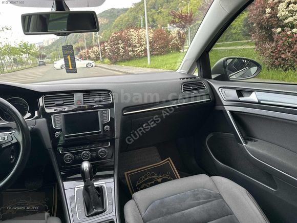 GÜRSES AUTO-VW GOLF-2015-CAM TAVAN-HİGHLİNE-BOYASIZ