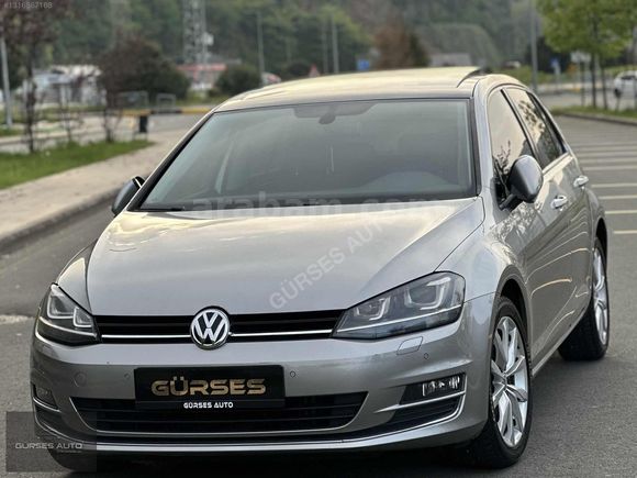 GÜRSES AUTO-VW GOLF-2015-CAM TAVAN-HİGHLİNE-BOYASIZ