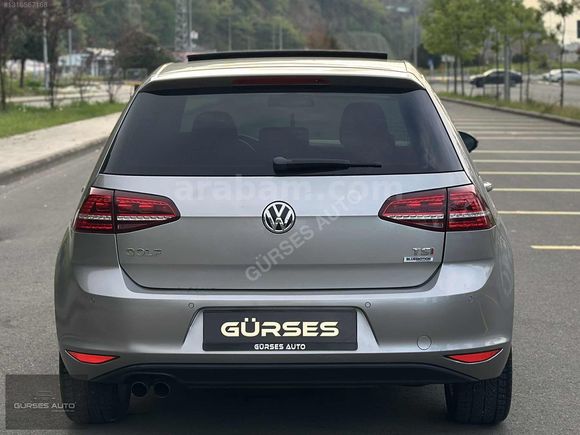 GÜRSES AUTO-VW GOLF-2015-CAM TAVAN-HİGHLİNE-BOYASIZ