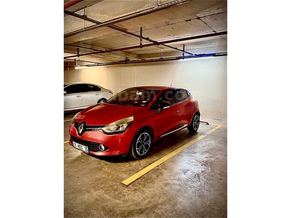 Sahibinden Renault Clio 1.5 dCi Touch 2014 Model Bursa 159.000 km Kırmızı