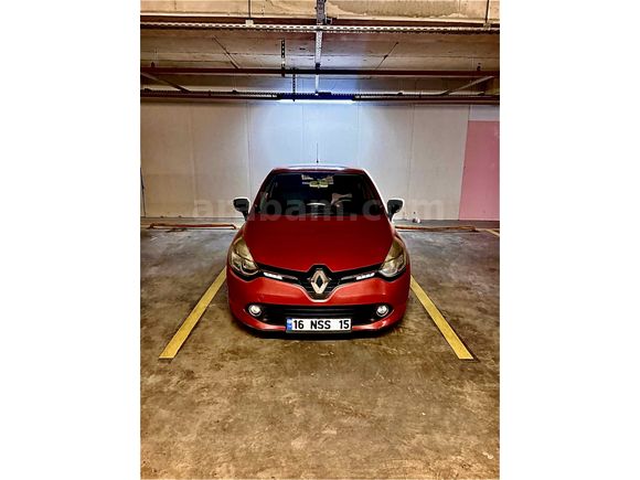 Sahibinden Renault Clio 1.5 dCi Touch 2014 Model Bursa 159.000 km Kırmızı