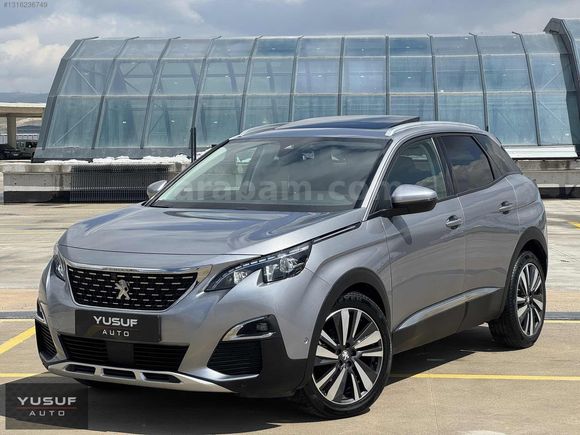 2018 MODEL 1.6 BLUEHDI ALLURE ELEGANCE 3008 CAM TAVAN 122.000 KM