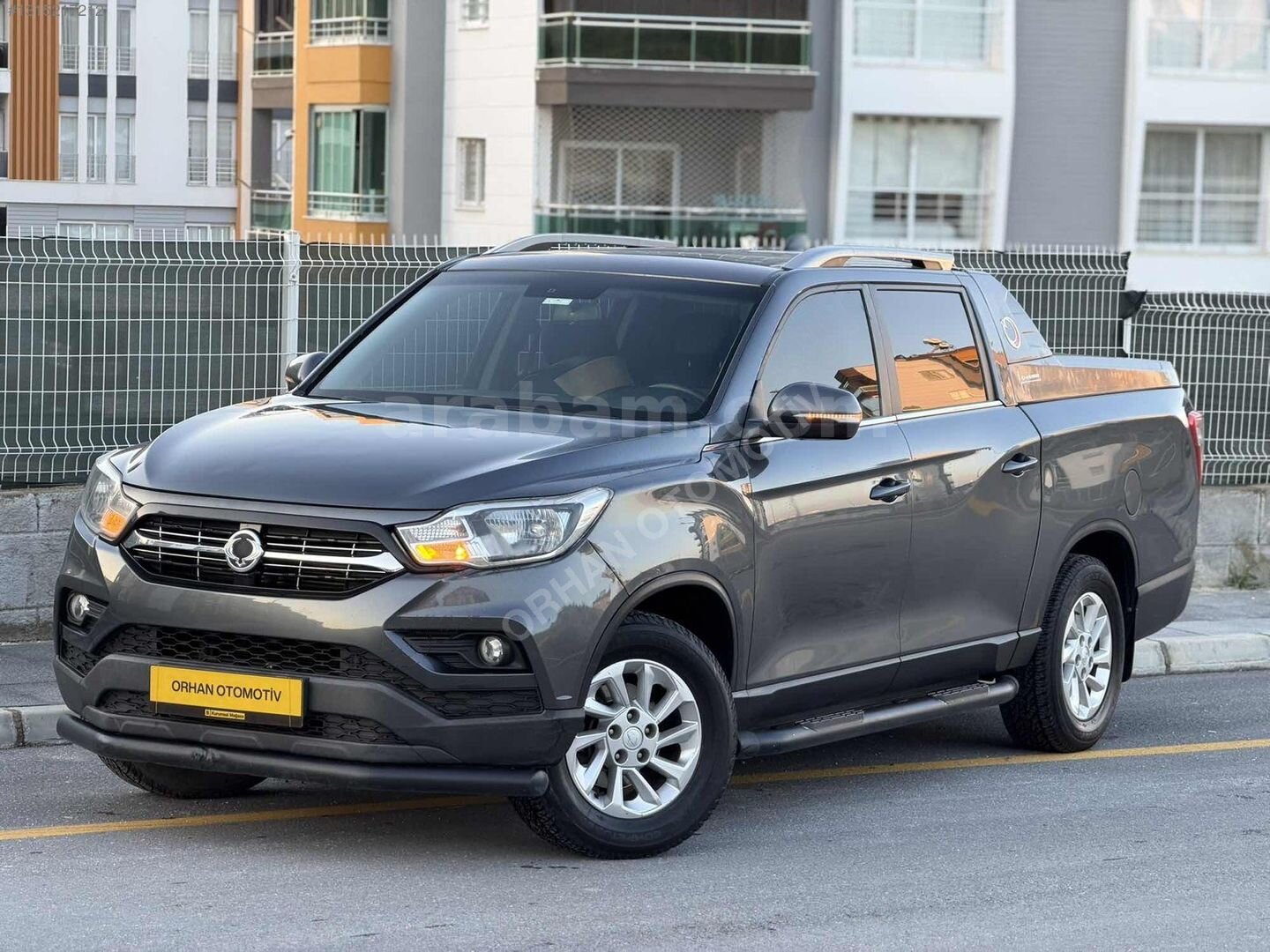 Galeriden KGM SsangYong Musso Grand 2.2 D Platinum 2019 Model Mersin 155.000 km Gri 2