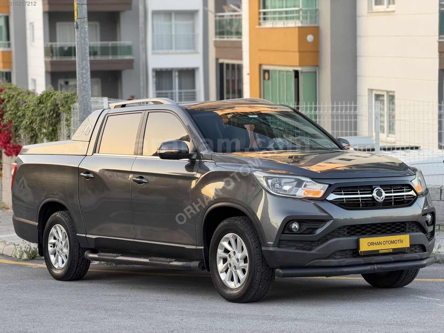 Galeriden KGM SsangYong Musso Grand 2.2 D Platinum 2019 Model Mersin 155.000 km Gri 4