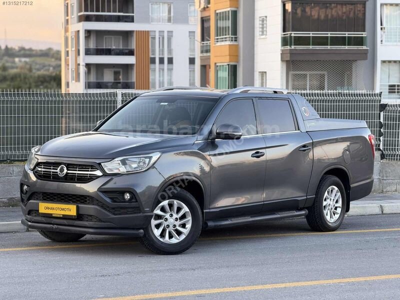 Galeriden KGM SsangYong Musso Grand 2.2 D Platinum 2019 Model Mersin 155.000 km Gri