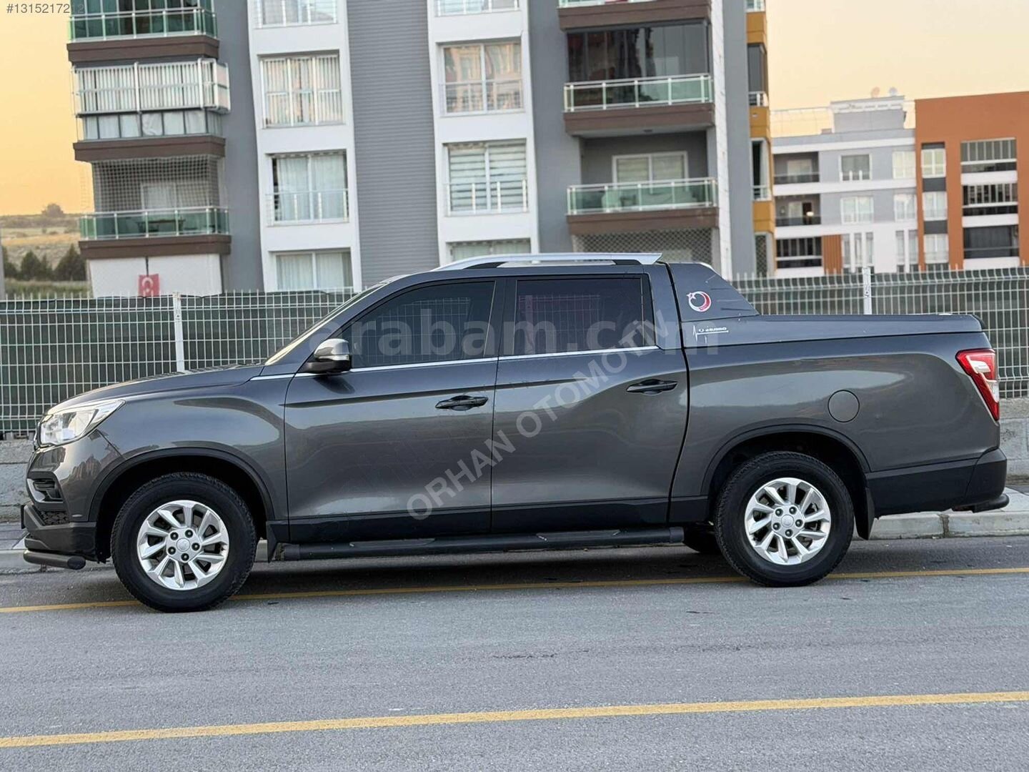 Galeriden KGM SsangYong Musso Grand 2.2 D Platinum 2019 Model Mersin 155.000 km Gri 5