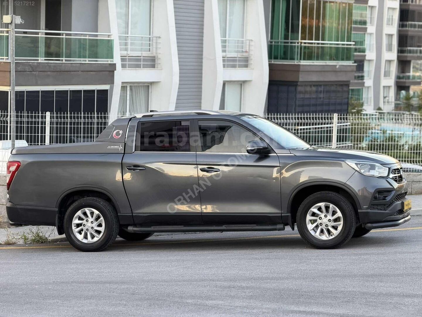 Galeriden KGM SsangYong Musso Grand 2.2 D Platinum 2019 Model Mersin 155.000 km Gri 3