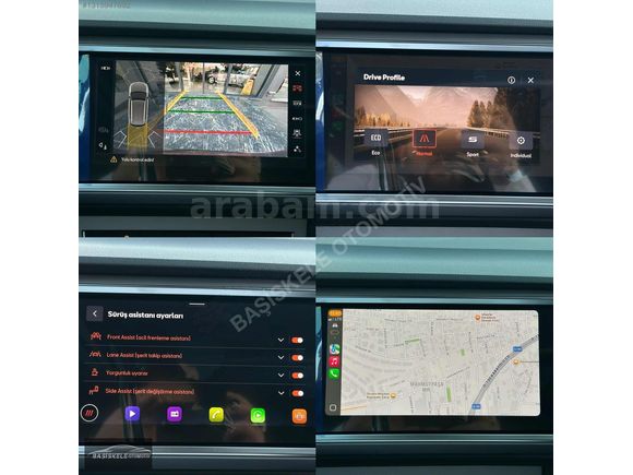 İLK ELDEN 7.800KM BOYASIZ 2025 GRAFİT GRİ FR+DARK EDITION ATECA.