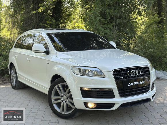 AKPINAR'DAN 188 BİN'KM DE HATASIZ BOYASIZ AUDİ Q7 KOMPLE BAKIMLI