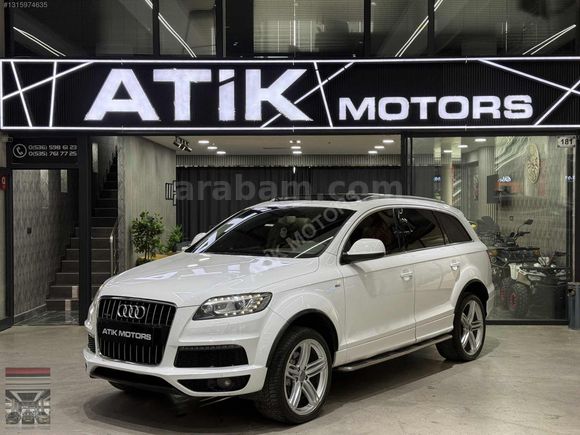 ATİK MOTORS|TR DE TEK 84 BİN KM KUSURSUZ BAYİ 3.0 TDİ QUATTRO