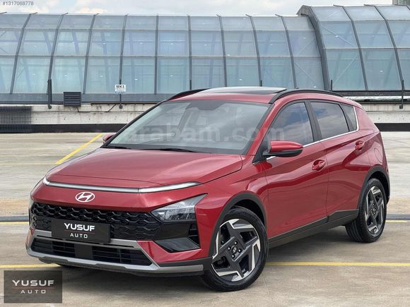 BOYASIZ 2024 MODEL BAYON 1.0T-GDI ELIT CAM TAVAN 44.000 KM