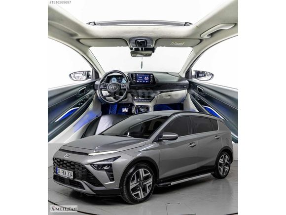 HYUNDAİ BAYON OTOMATİK BENZİN 84000km SUNROOF EXPERTİZ RESİMLRDE