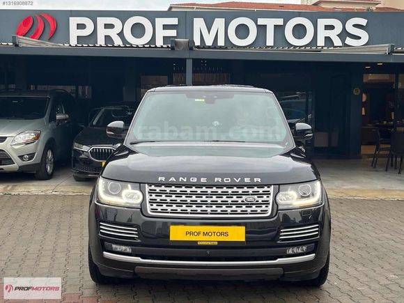 PROF MOTORS'DAN 2017 Range Rover 3.0 TDV6 Autobiography BAYİ ÇKŞ