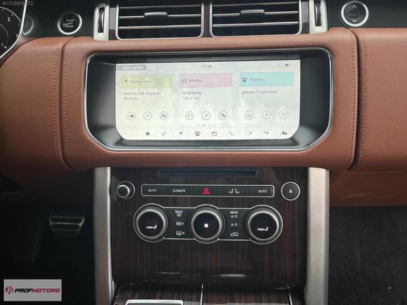 PROF MOTORS'DAN 2017 Range Rover 3.0 TDV6 Autobiography BAYİ ÇKŞ