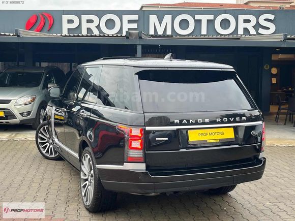 PROF MOTORS'DAN 2017 Range Rover 3.0 TDV6 Autobiography BAYİ ÇKŞ