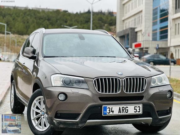 GÜVENDEN 2011 BMW X3 20d xDrive 184hp 4*4 HATASIZ YENİ KASA