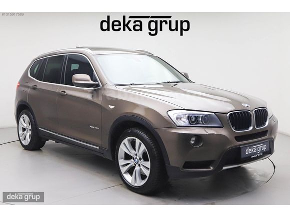 2013 BMW X3 20d xDrive Exclusive Cam Tavan - 259.000 KM
